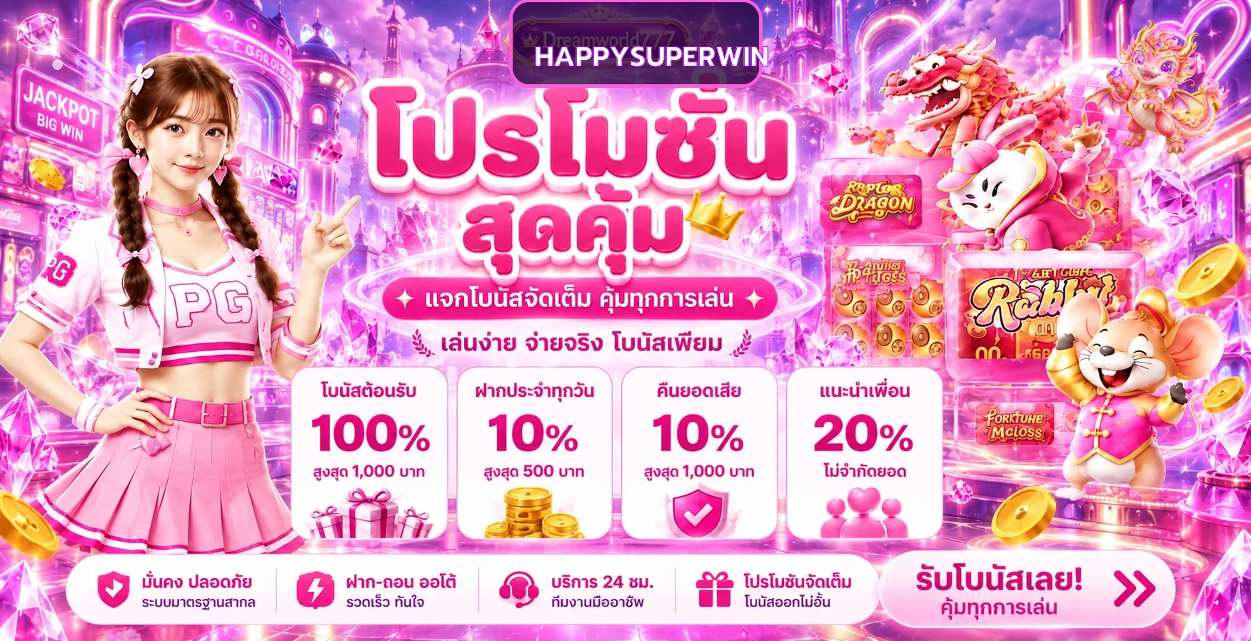 HAPPYSUPERWIN ทางเข้า สมัครสมาชิก สล็อตและคาสิโนออนไลน์